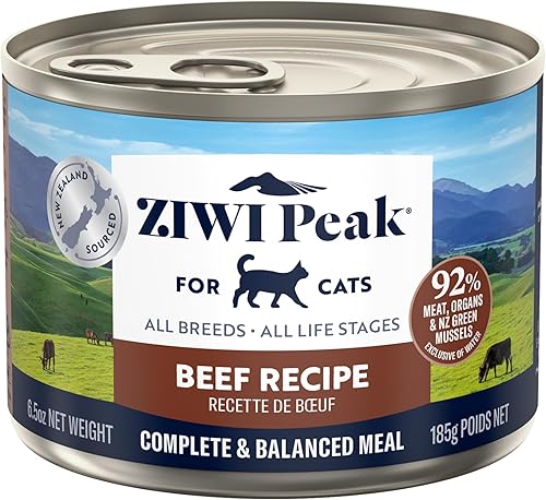 Miniatura 22 de ZIWI Peak Comida Húmeda para Gatos – Totalmente Natural, Alto en Proteínas, Sin Granos, Ingredientes Limitados, con Superalimentos