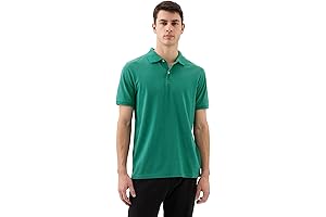 Men's Slim Fit Stretch Pique Polo