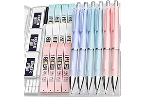 NICPRO 6PCS Pastel Mechanical Pencil Set