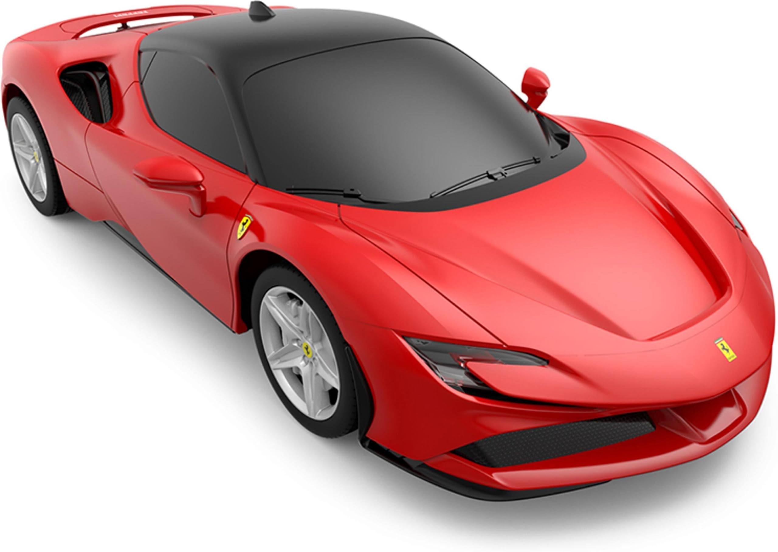 Rastar Ferrari SF90 Stradale RC pilot zdalnego sterowania czerwony samochód sportowy 1:24