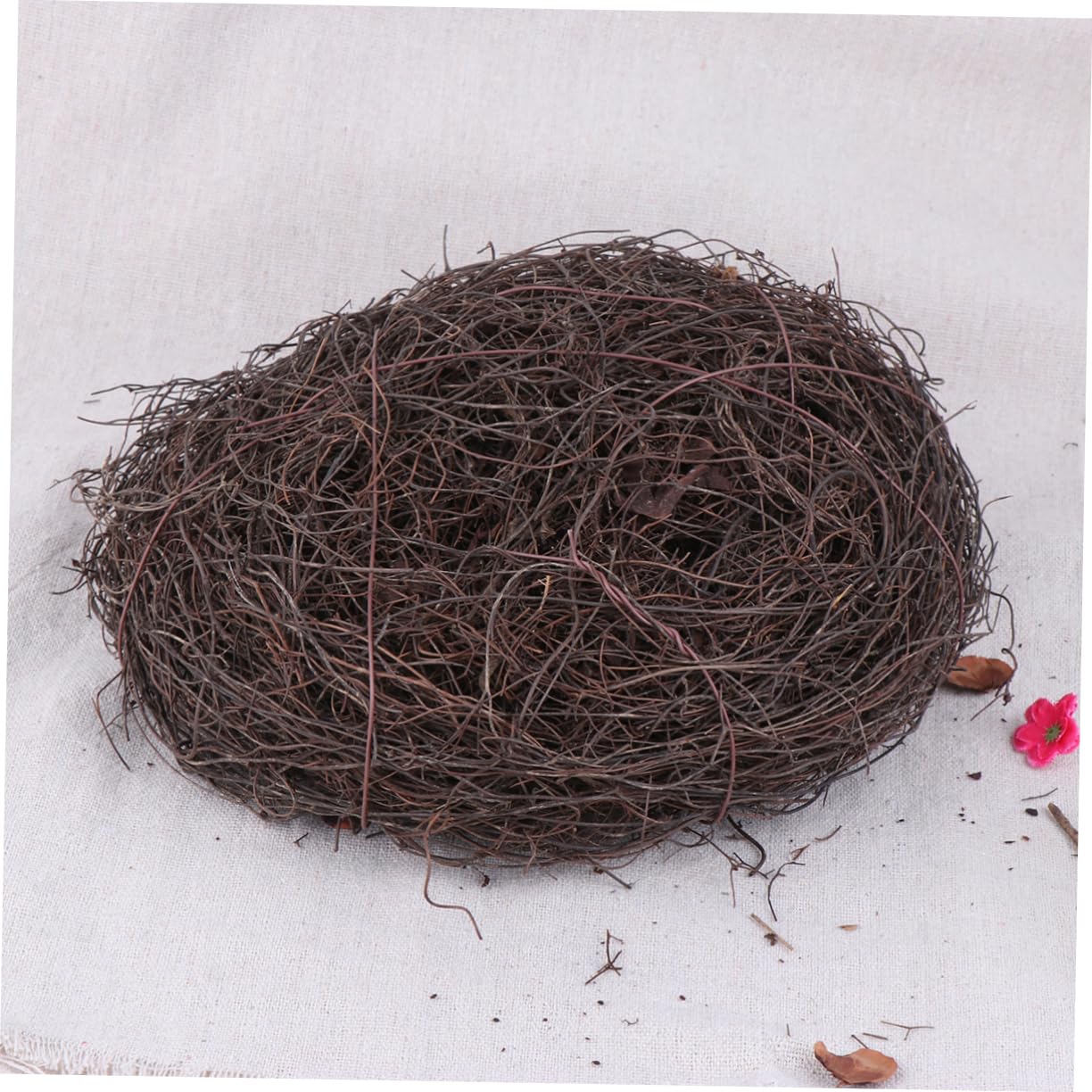 Angoily 3pezzi Nido per Pappagalli Rattan Naturale da Letto Caldo per Uccelli Accessorio per Gabbie di Piccole per Parakeet e Budgerigar