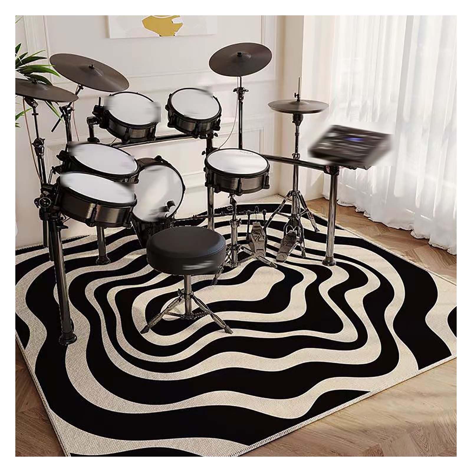 Tapis insonorisant pour piano pour réduire les vibrations et bruits de voisinage 80x80