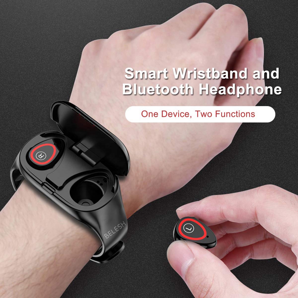 bluetooth headphone watch