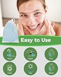 ProCIV Pads de démaquillage réutilisables - 18 Packs Bamboo Cotton Pads Nettoyant Linge d'Essuie-main avec sac à linge, Lavable Nettoyer soin de la peau Toner faciale Coton Rondes Nettouant Lingette d'Éssurie (3.8 (Multicolore)