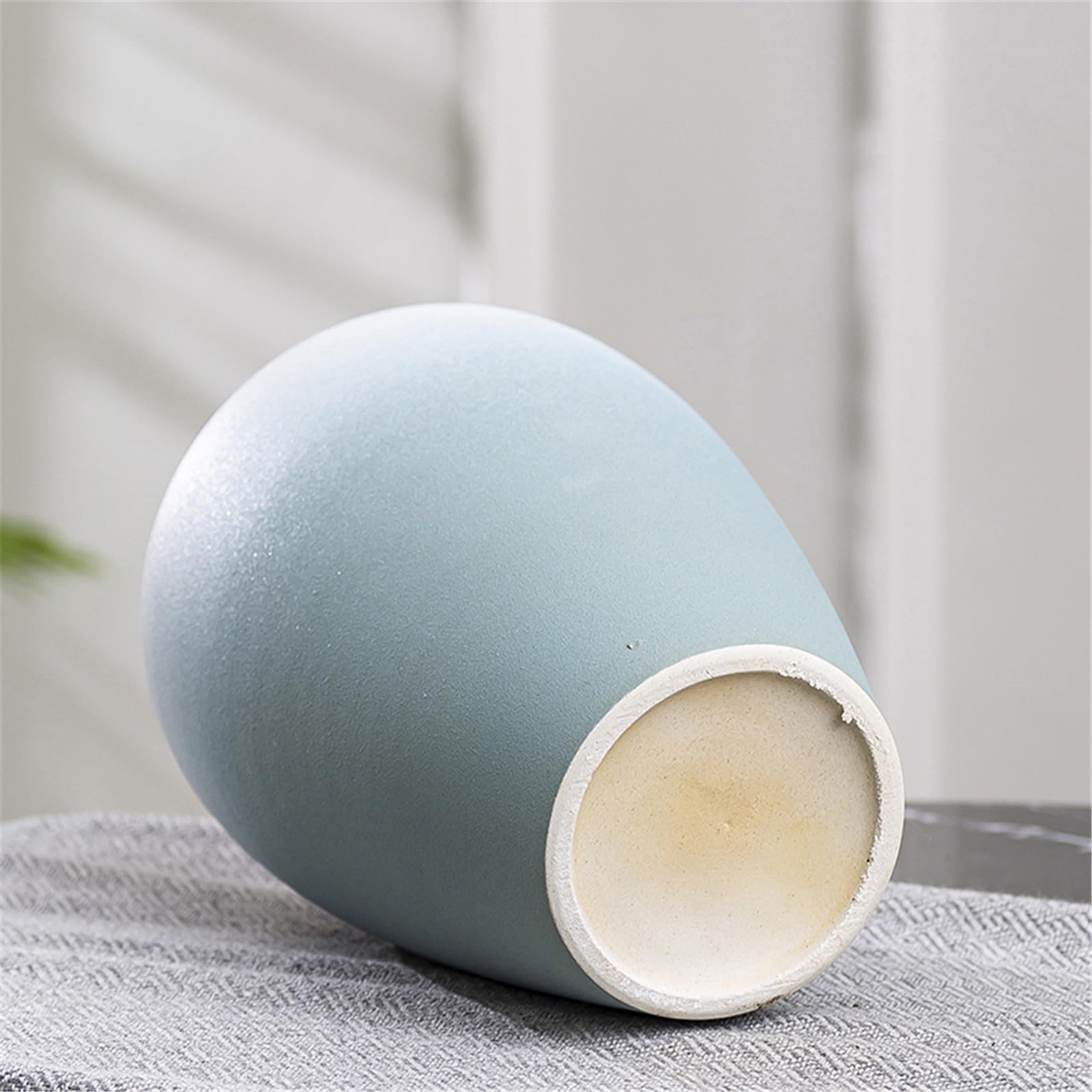 Vasen-Set aus 3 Stück, Keramik für die Inneneinrichtung, handgefertigte Blumenvase, Vasen in abgestuften Farben, Vasen für Hotellobbys, Flure, Tischdekorationen ()