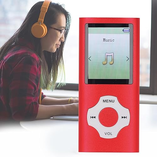 Miniatura 8 de Reproductor MP3 MP4 con Bluetooth 5.0, reproductor de música portátil de alta fidelidad sin pérdidas con altavoz, reproductor de música de video con