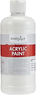 Handy Art Student Acrylic Paint 16 ounce, Blockout White