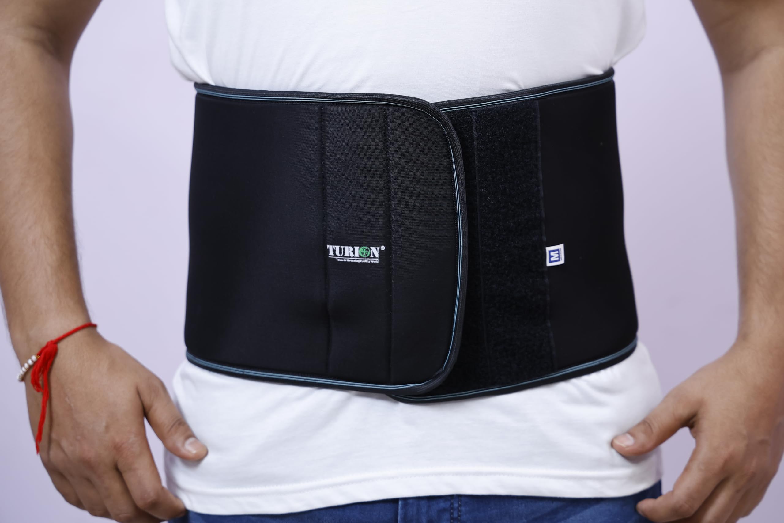 TURION Abdominal Belt for Post Surgery & Tummy Compression – Adjustable & Comfortable Support for Waist, Abdomen & Lower Back – Breathable, Lightweight & Skin-Friendly Fabric – Unisex Slimming Belt