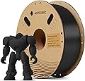 ANYCUBIC PLA+ Filament 1.75mm for 3D Printer, Careful Winding 1kg Spool Filament, for Most 3D Printing Black, Intelligent Identification Filament,