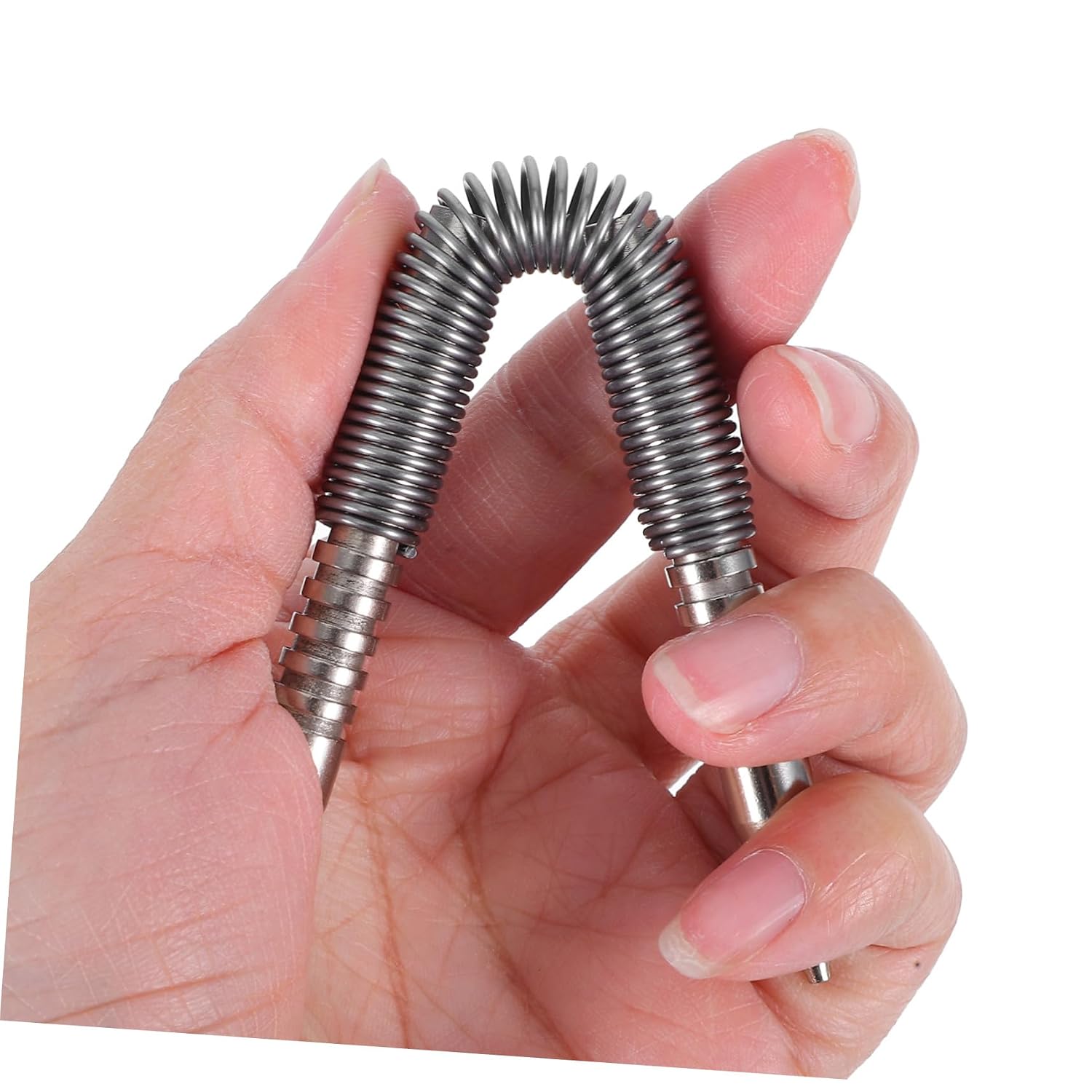NUOBESTY Dual Head Spring Nail Punch Tool Spring Loaded Center Punch for Accurate Nail Setting for Woodworking and DIY Projects