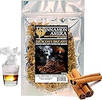 Vista 12 de Foghat - Ahumador de virutas de madera para ahumar, ahumador de cóctel, aliento de dragones, naranja, virutas de madera natural, cócteles ahumados