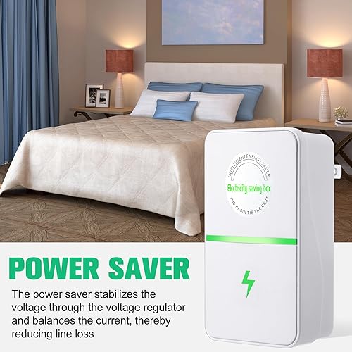 Miniatura 5 de Caja de ahorro de energía para el hogar, ahorro de energía, 8 unidades, con enchufe de EE. UU., 90 V-250 V, 30 KW, dispositivo de ahorro de energía