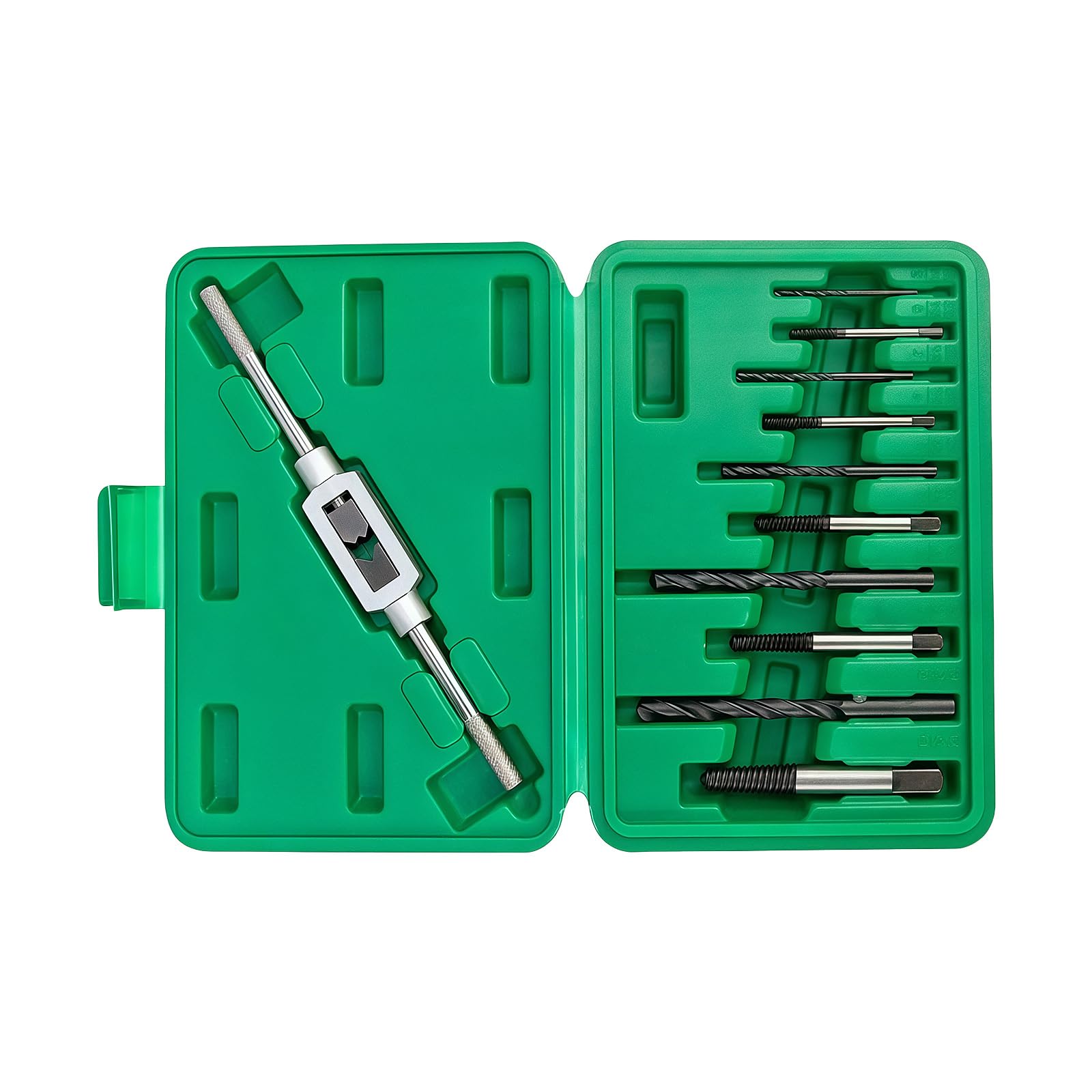 Tsophreniq Professional Ruptured Bolt Extractors Set Reverse Thread Design For Stubborn Screws In Wood Metal And Materials Technician Repair Extractors