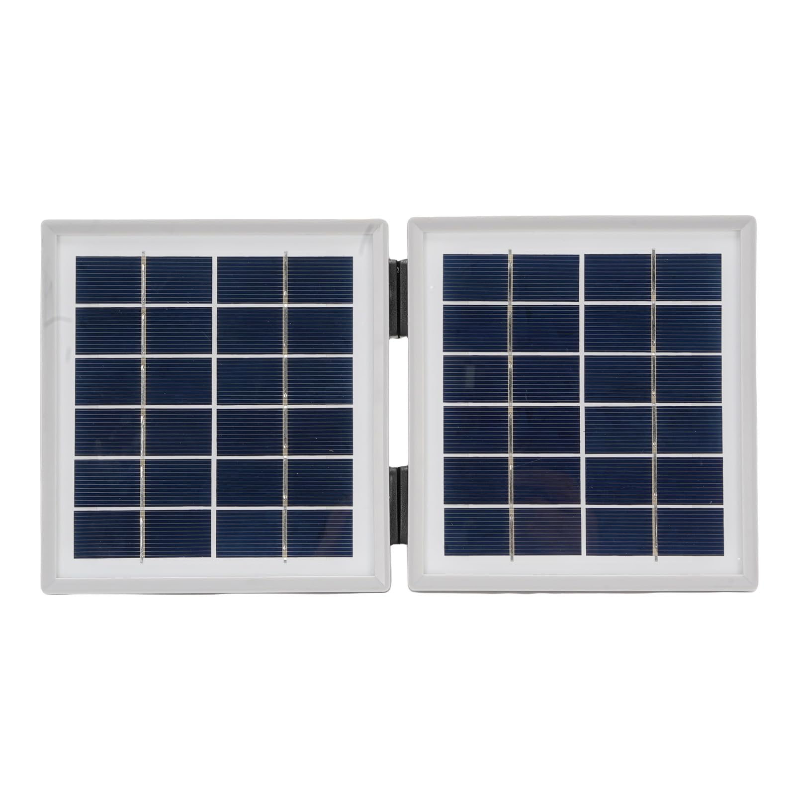 Słoneczny Wentylator Wyciągowy Ze Składanym Panelem 10 W, Przeciwdeszczowy(White)