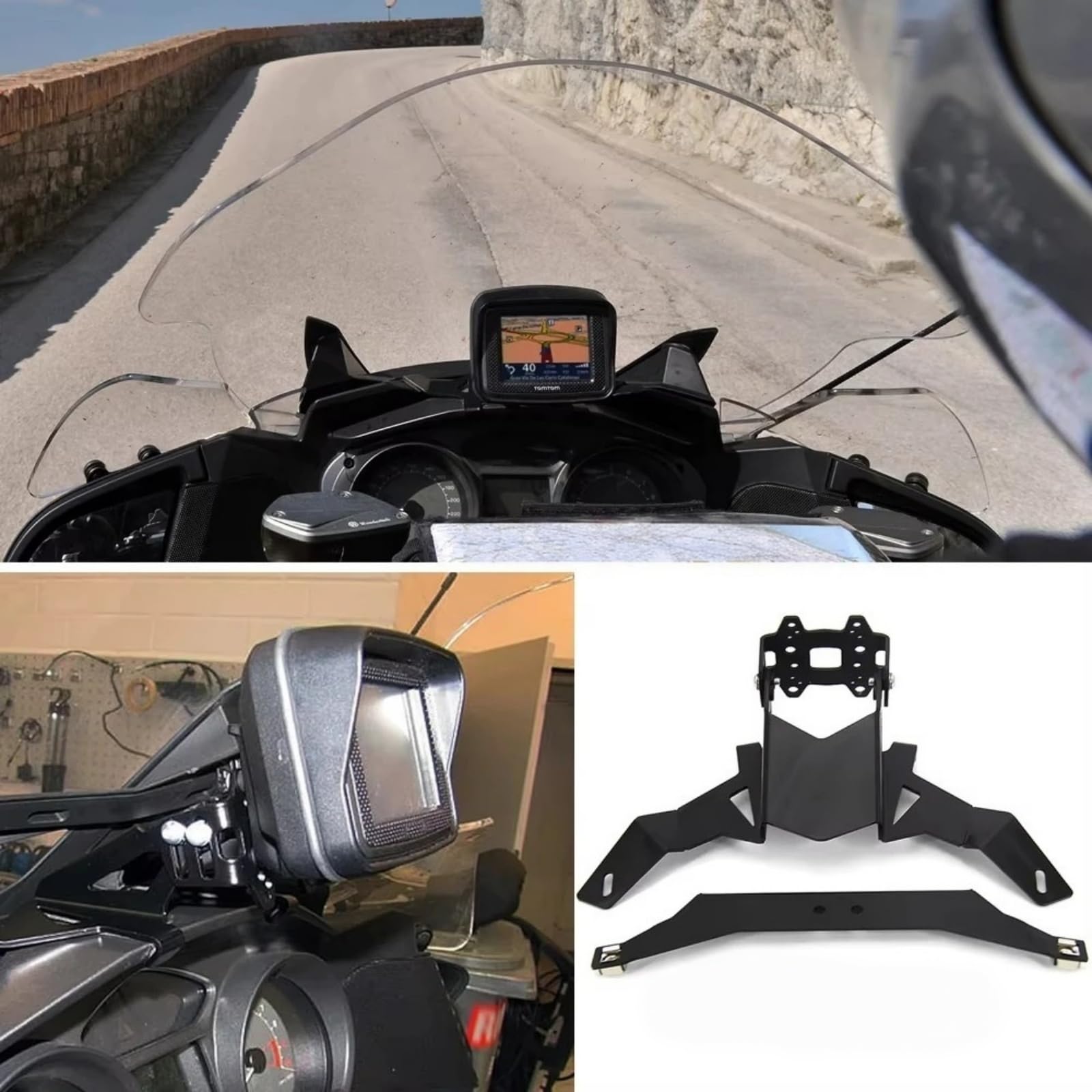Soporte para teléfono de Moto para BMW R 1200 RT 2010-2013 Soporte Navegación(A)