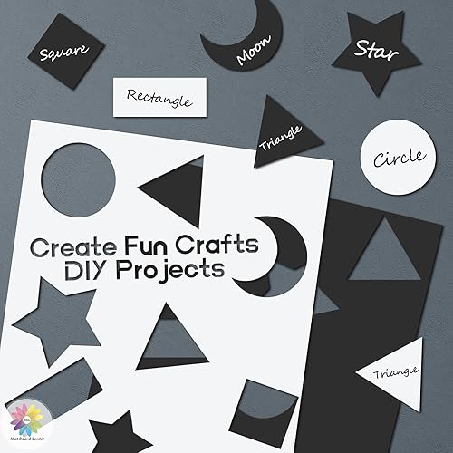 Miniatura 19 de Mat Board Center, paquete de 10 tableros mate sin cortar de 16 x 20 pulgadas, tableros de respaldo blanco y negro para impresiones, marcos, fotos