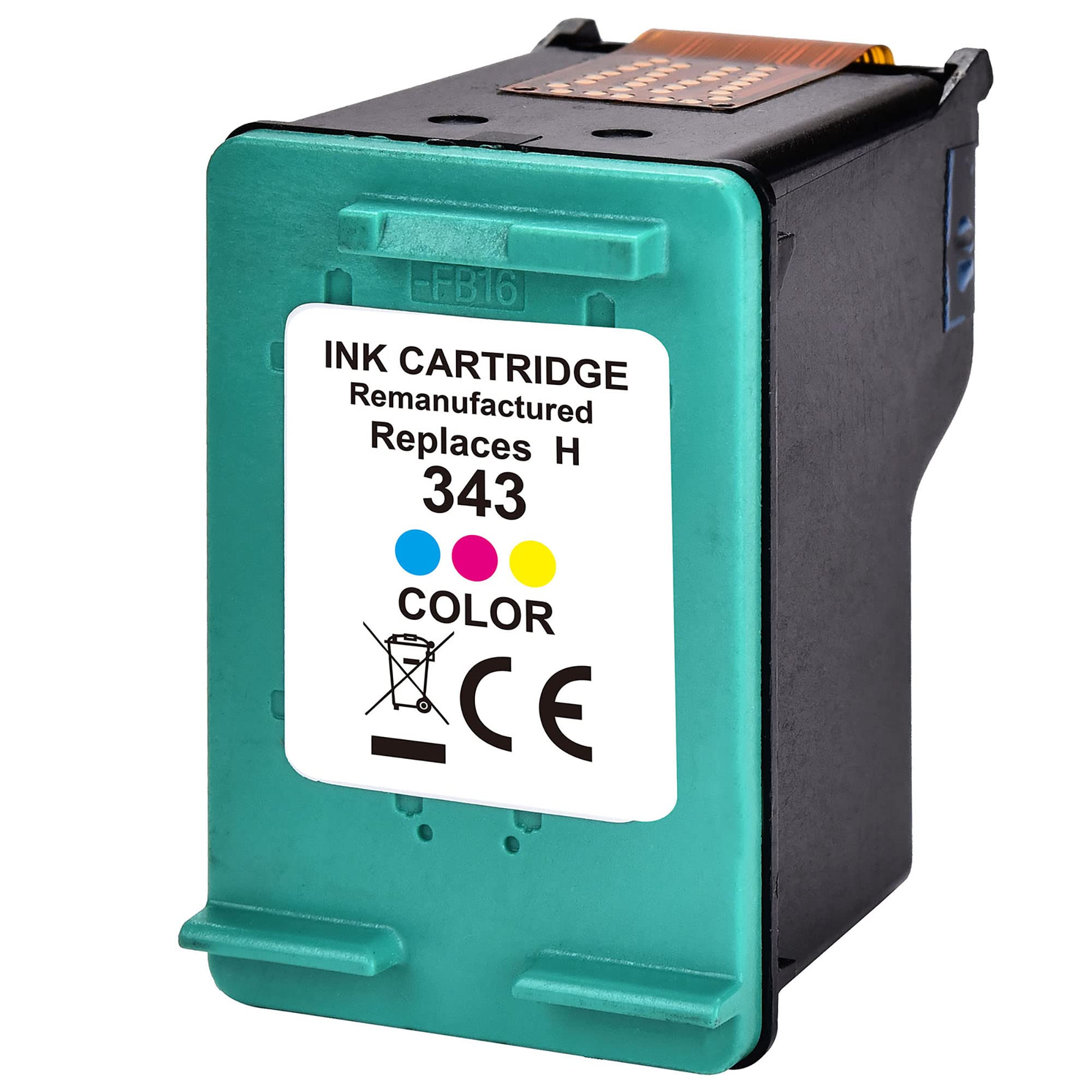 Cartouches D'encre Compatibles HP 337 XL Et 343 XL - Pour DeskJet D4168, OfficeJet, Photosmart - Lot Neuf
