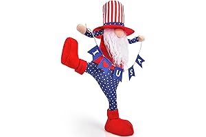 20-Inch Patriotic Gnome Plush Decorations: Embracing American Pride