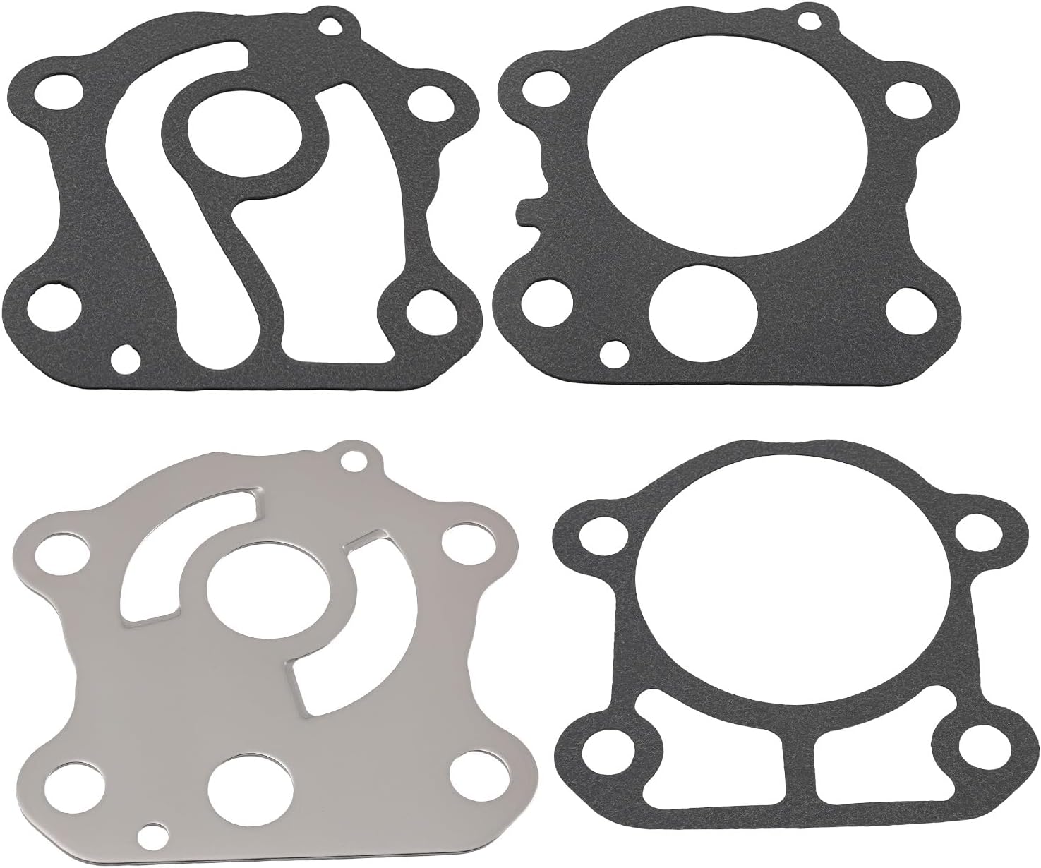 maXpeedingrods 6H3-W0078-00-00 Outboard water pump impeller Kit for Yamaha 50 60 70 HP 2 & 4 Stroke Motors Replacement 6H3-W0078-A0-00