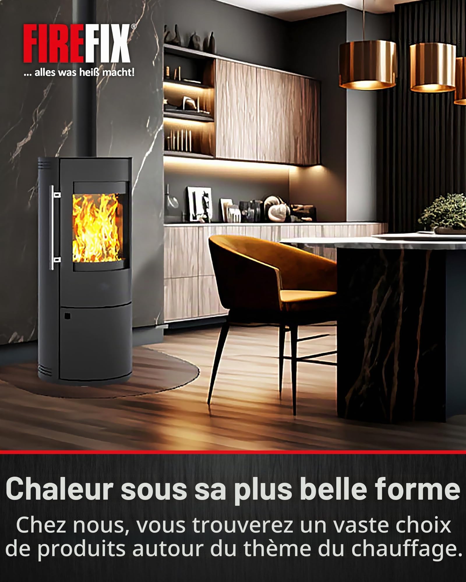 Couvercle pour trou de cheminée Ø 180 mm