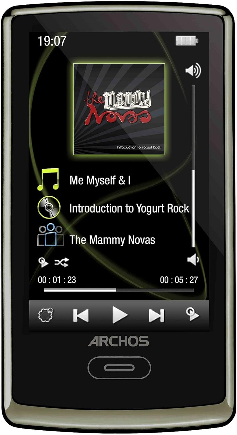 Archos 501338 3 Vision 8 GB Video MP3 Player (Chocolate Brown) Amazon