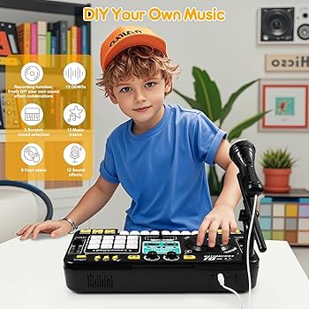 Amazon.co.jp: Lolossure キッズDJミキサー ベビーミュージカル