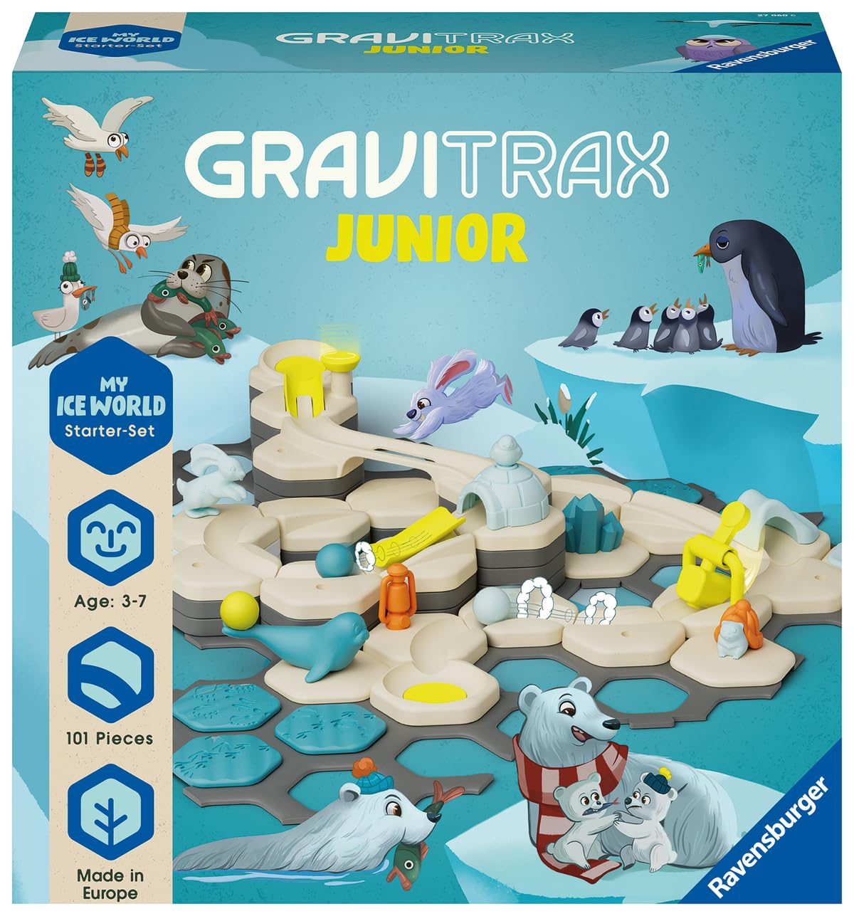 Ravensburger Gravitrax Junior Zestaw Startowy Lodowa Przygoda
