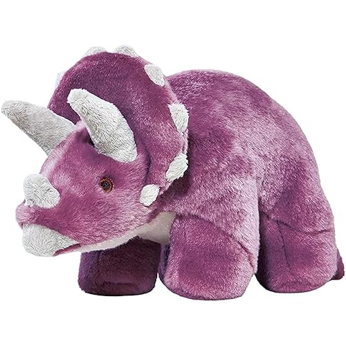 Fluff & Tuff, Charlie Triceratops Plush Dog Toy, Large, 14"