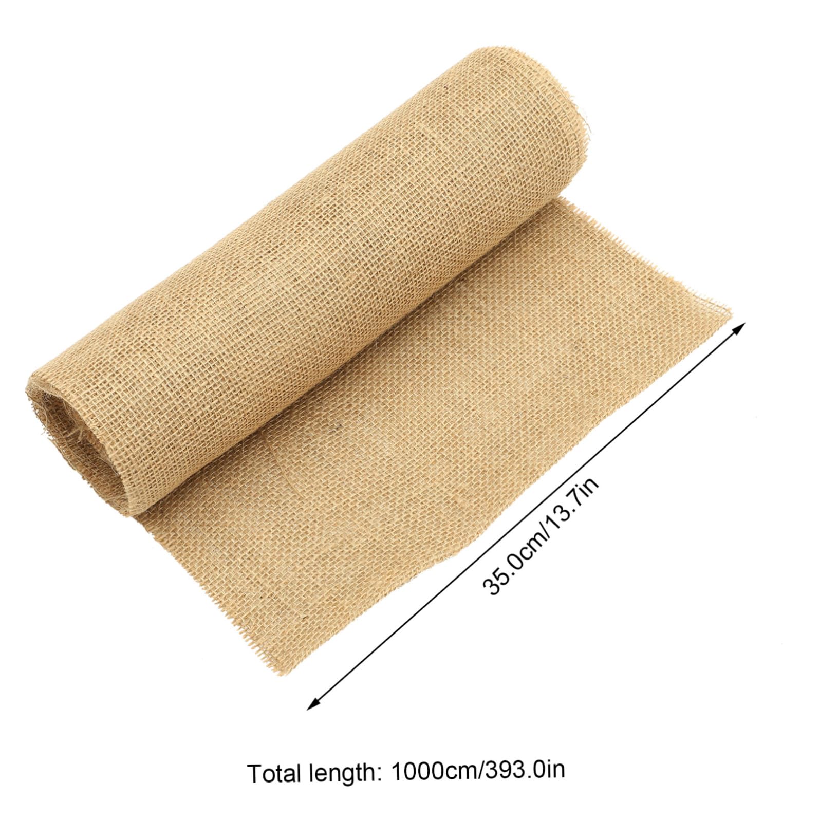 TOYANDONA 1Rotolo Avvolgimento per Freddo Protezione per Piante Copertura Juta Naturale per Frutteti e Arbusti