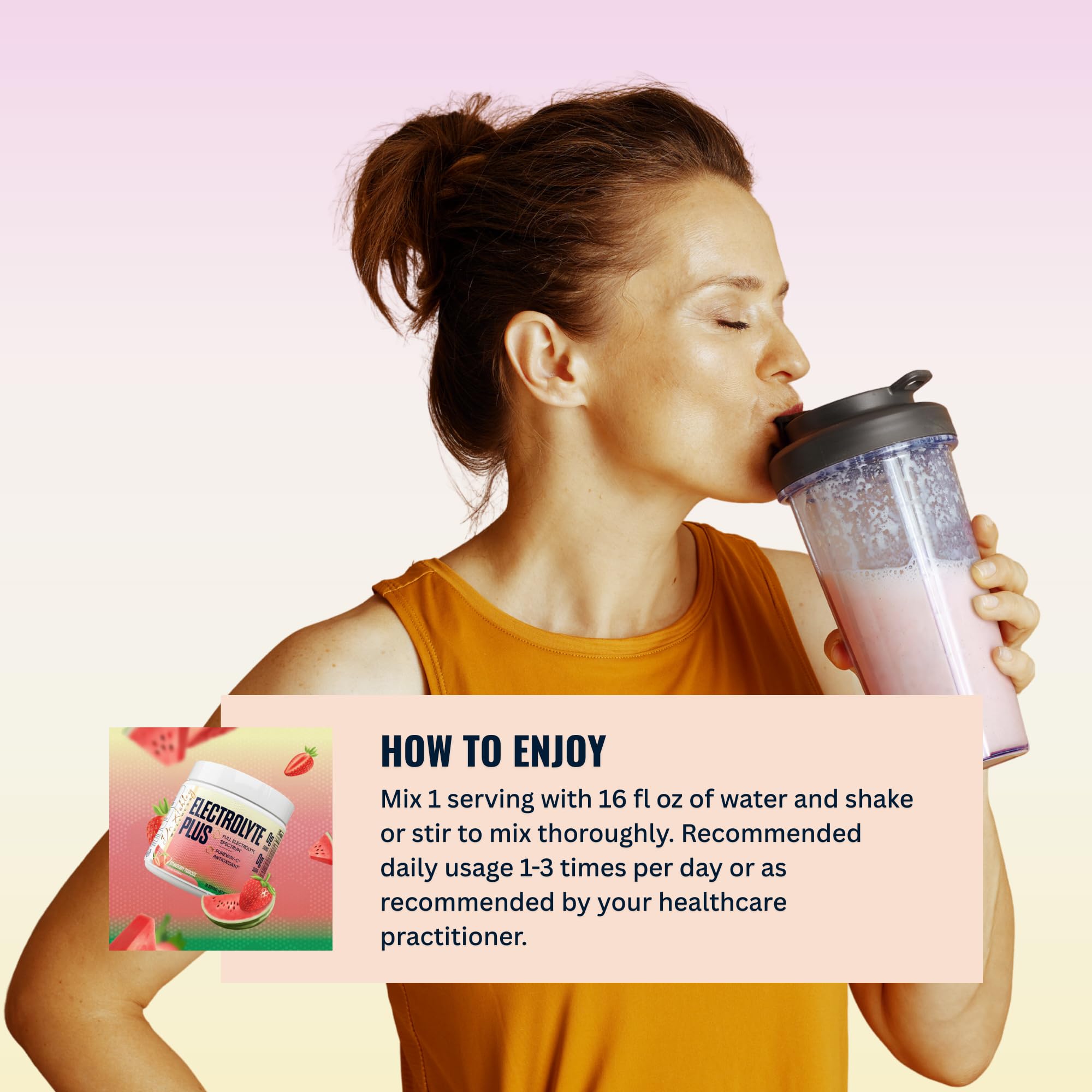 Amazon.com: Dr. Ashley Wellness Electrolyte Plus Powder Drink Mix