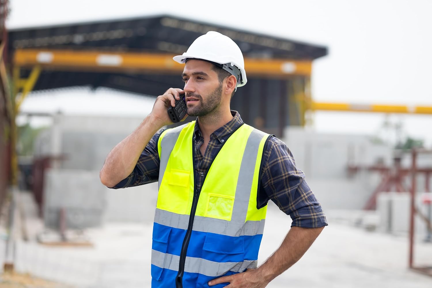 Yealink AX86R Ruggedized WiFi IP Phone - Bluetooth - 5-Way conferencing - Wall Mountable, Stand Mountable