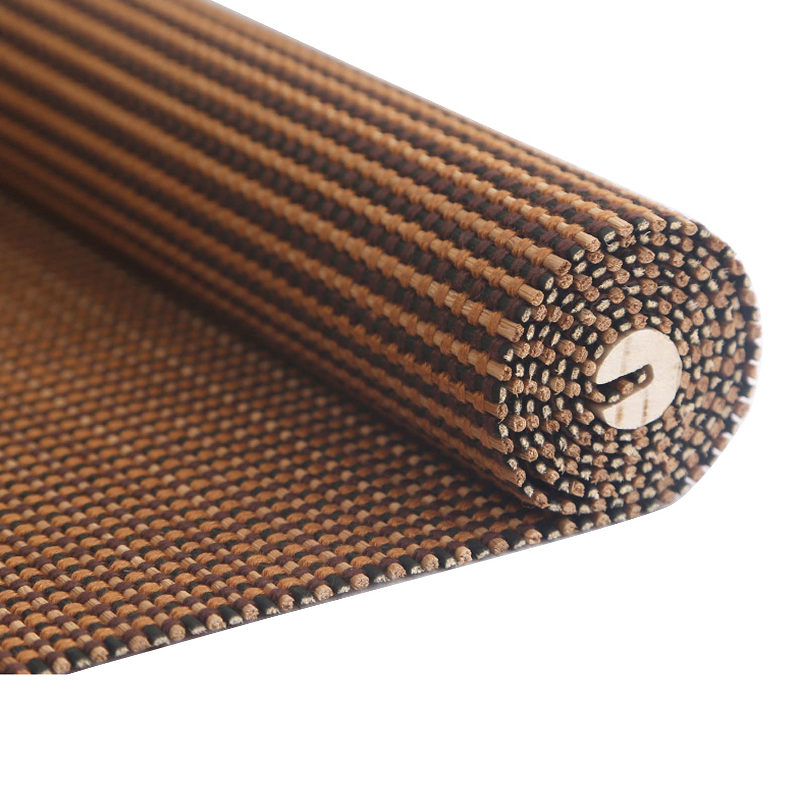 Store À Rouleau en Bambou Naturel,Bamboo Blind,95% de Protection Solaire,Volets Roulants en Bambou Filtrant la Lumière,pour Extérieur/Intérieur,Contrôle de la Lumière (W140xH250cm/55x99in)