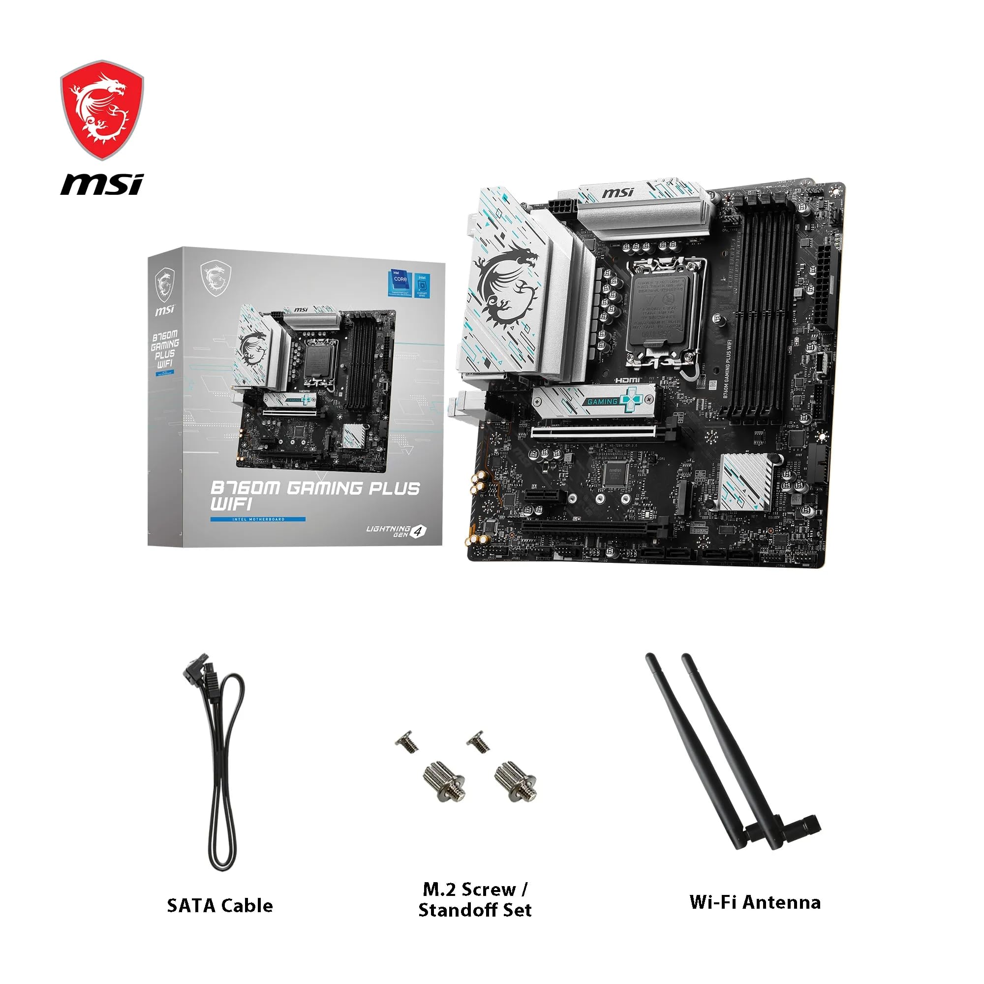 MSI B760M Gaming Plus WIFI (1700) (D)