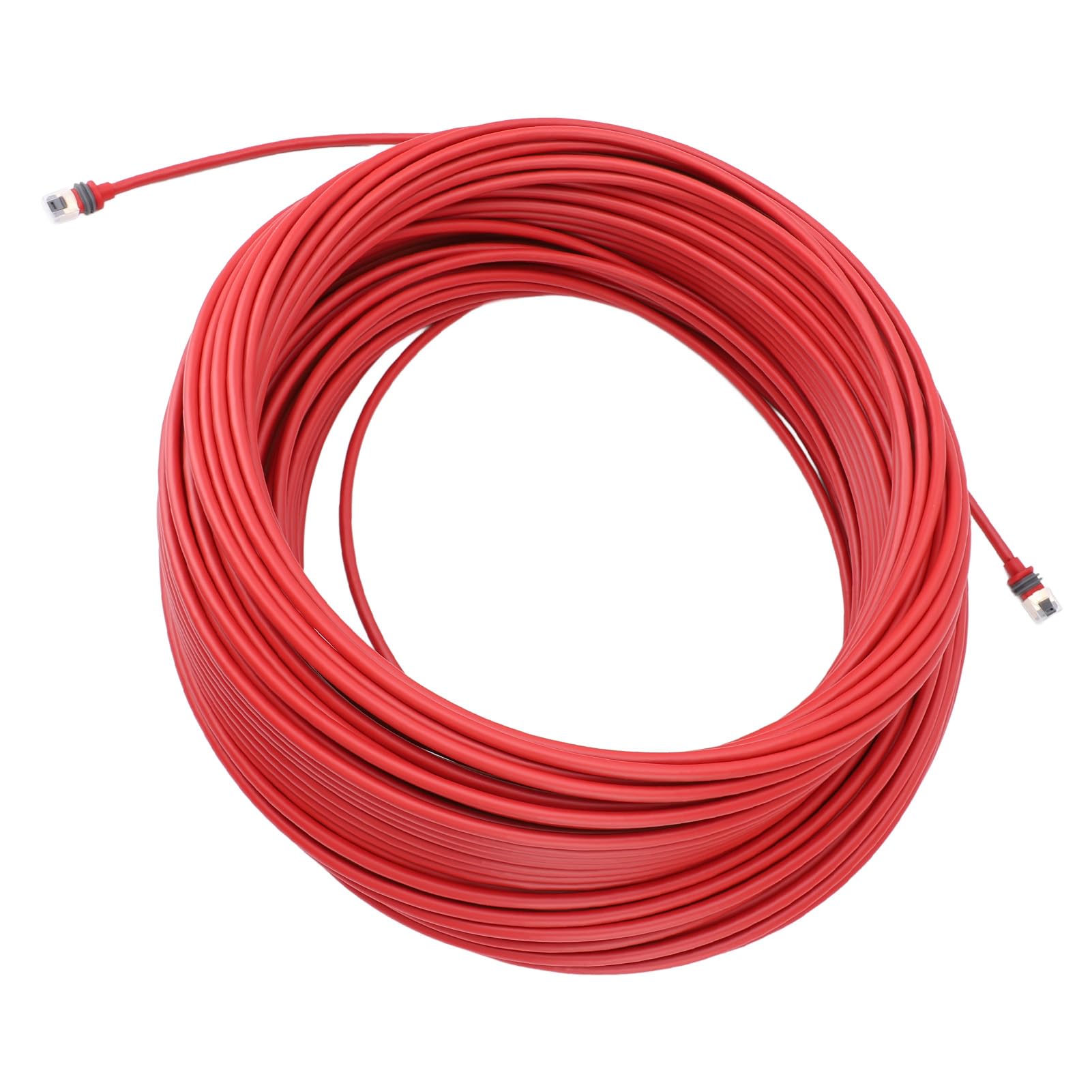 Qcwwy Inne Części do Sprzętu Domowego Przedłużacz Satelitarny IP68 Wodoodporny, 1200 Mb/s, Szybki, z Pozłacanymi Złączami do Routera Wewnątrz, Użytku na Zewnątrz Zamienny Kabel o Długości 300 Stóp