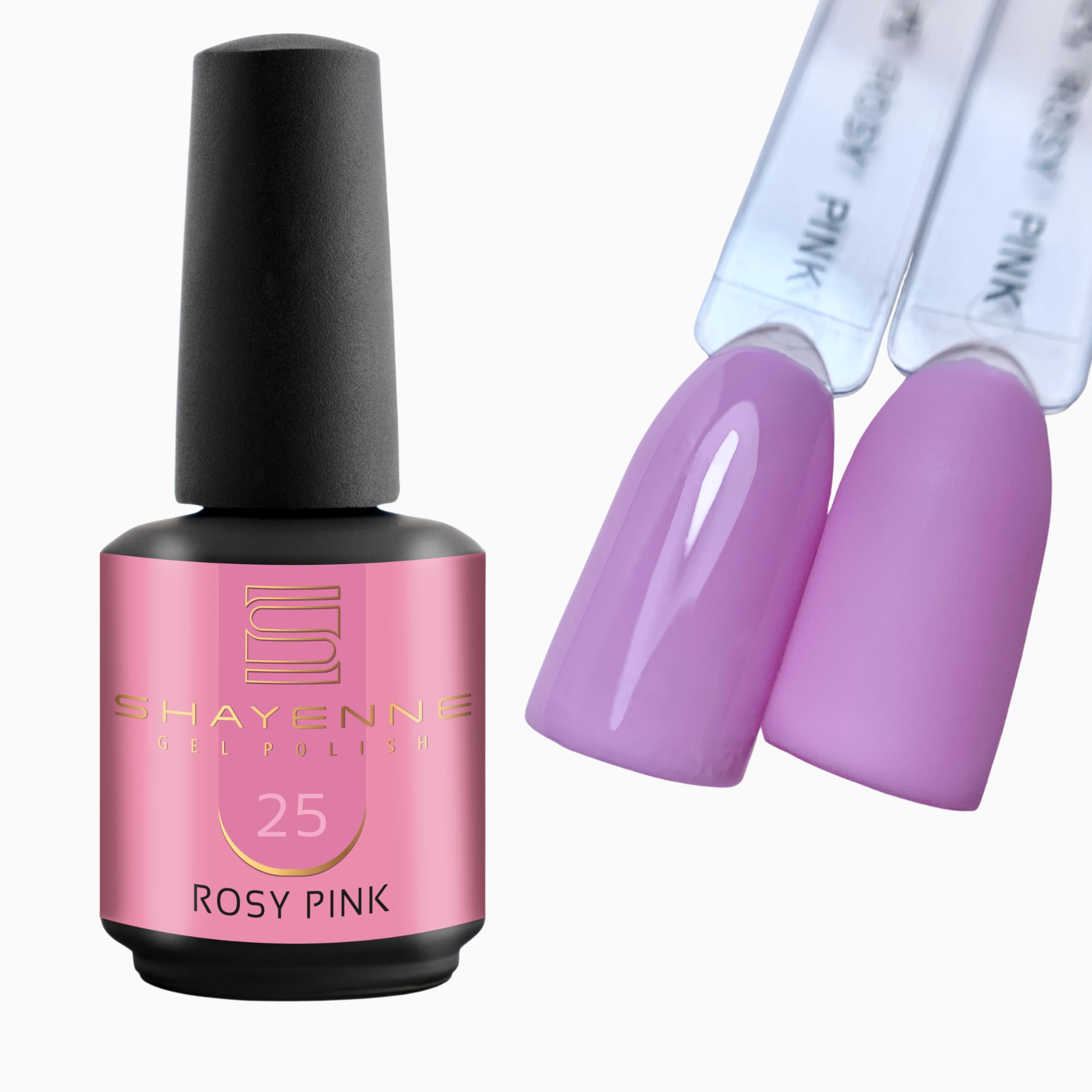 SHAYENNE UV Gel Nagellack Lila 15ml – 134 Lovely Plum – Hoch