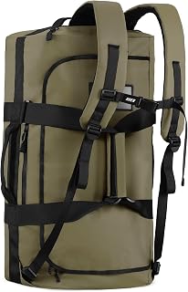 MIER 40L/60L/90L Water Resistant Backpack Duffel, Heavy Duty Duffle Bags