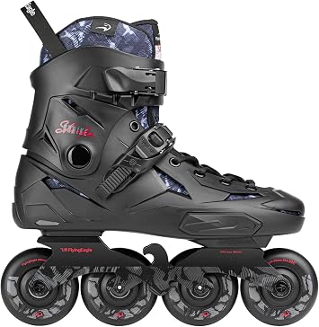 FlyingEagle X3 Shrike Inline Skates for Men & Women, Hard Boot Adult Inline Skates with Shock Absorber, ABEC-7 Bearings, Outdoor Urban Freeskates for Fitness & Control