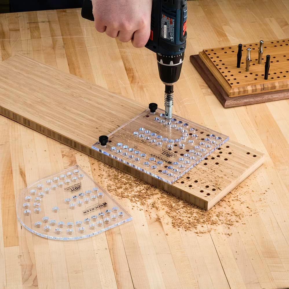 XL Cribbage Board Templates, 2-Player, Curved Track