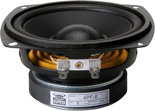 GRS Woofer envolvente de espuma de cono de papel 4PF-8 de 4"