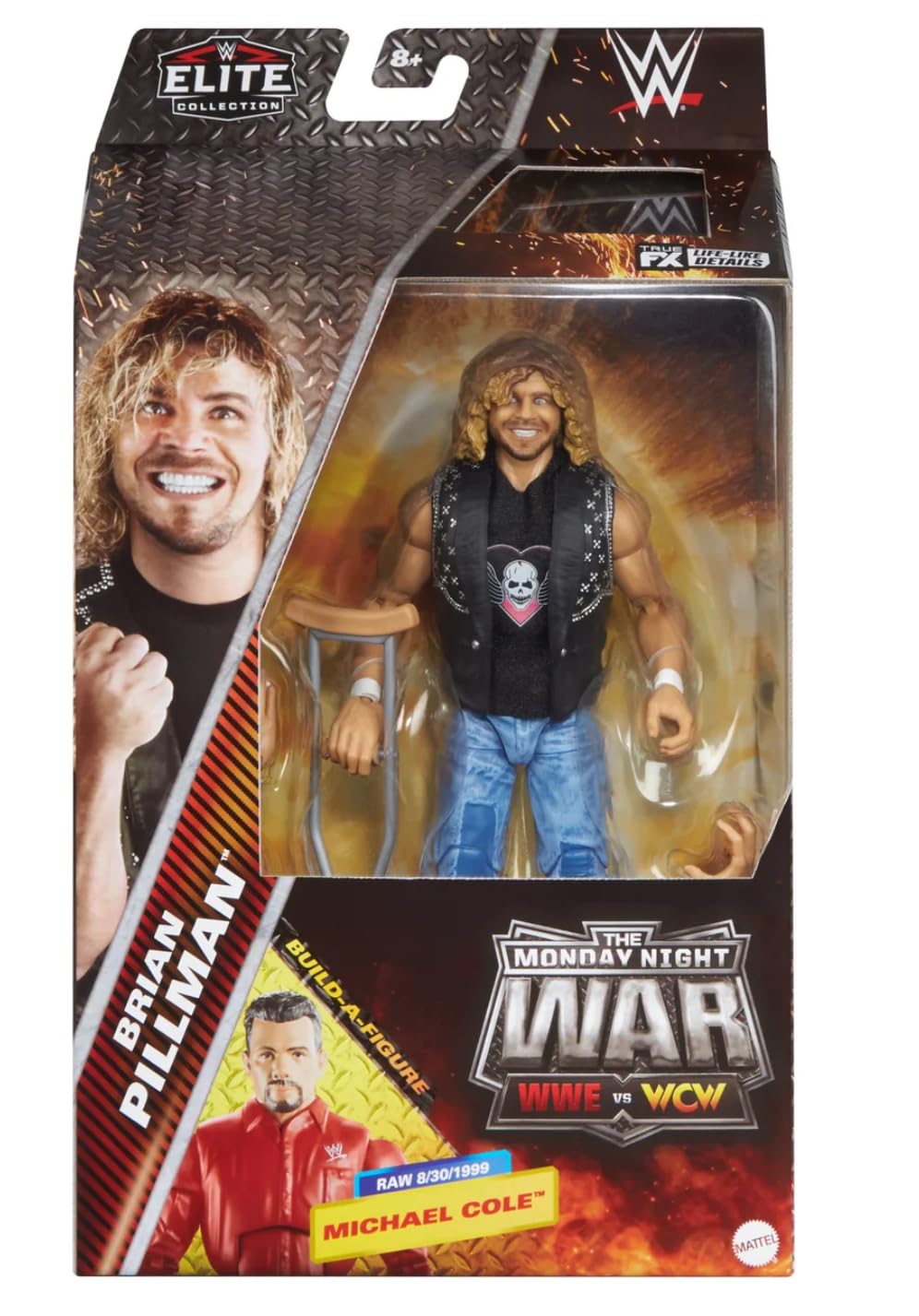 WWE Brian Pillman The Hart Foundation 2025 Mattel Elite Collection