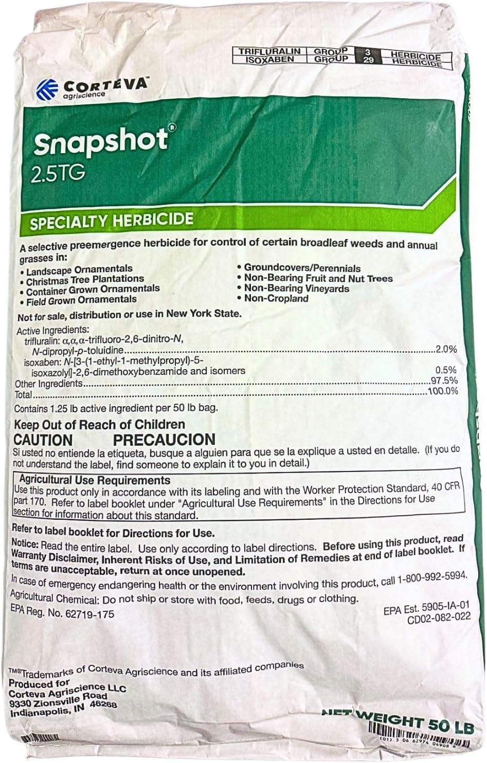 DOW Snapshot 2.5 TG Granular Pre-emergent Herbicide