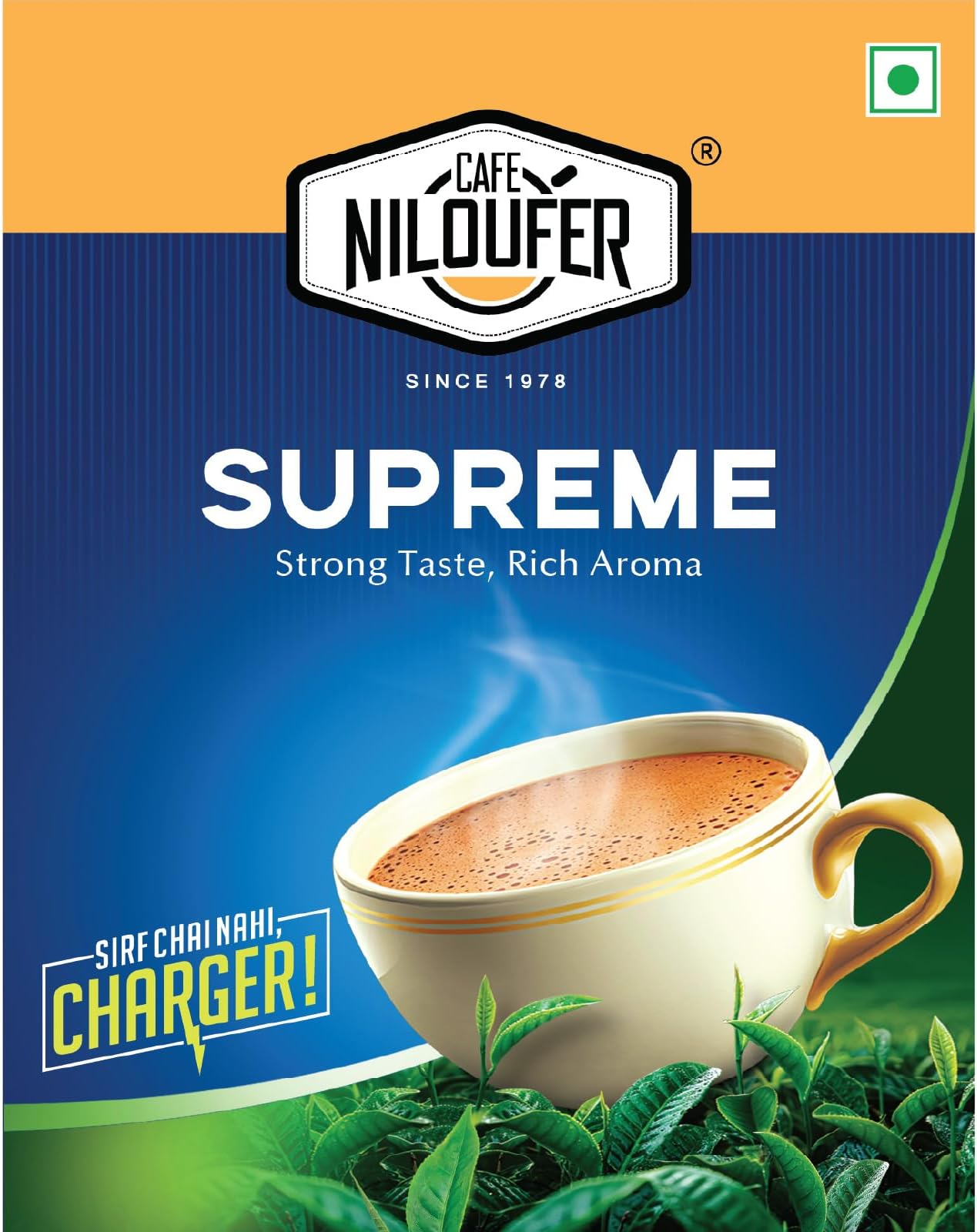 Supreme Tea Powder 250 gms | Strong & Aromatic Blend for Rich Taste | Perfect for Kadak Chai & Indian Masala Tea