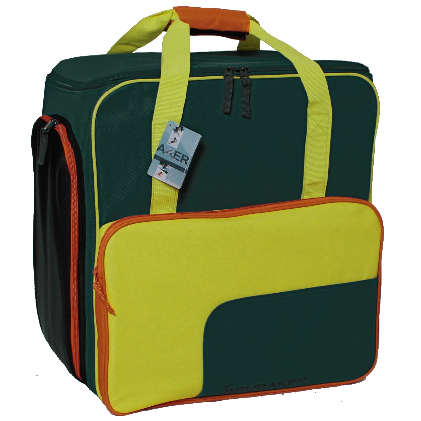 HENRY BRUBAKER`s Practical Ski Boot Winter Sports Bag Backpack SUPER FUNCTION 2.0 Holds Complete Set Of Ski And Snowboard Equipment inclusive Helmet! - The new Winteredition!