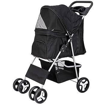 Amazon.co.jp: JungleA ペットカート 4輪 折りたたみ 犬 カート