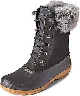 sperry white duck boots
