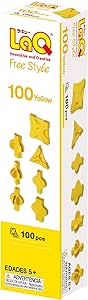 ラキュー (LaQ) フリースタイル(FreeStyle) 100イエロー商品画像