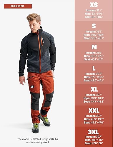 Miniatura 3 de RevolutionRace Mens Nordwand Pro Pants, Durable and Ventilated Pants for All Outdoor Activities