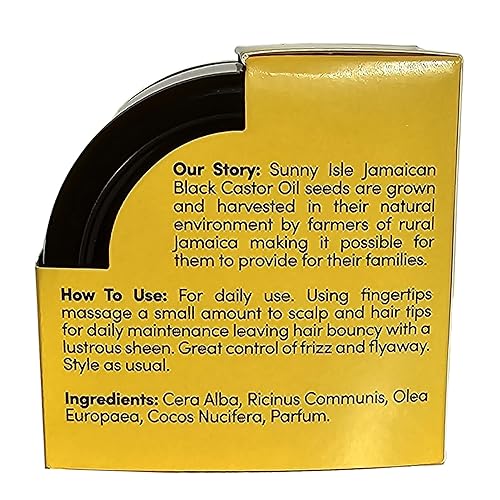 Miniatura 5 de Sunny Isle Kids Care - Mantequilla para el cabello con acabado hidratante extremo, 4 onzas, fórmula de cuidado suave para uso diario, promueve un