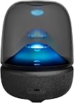 Harman Kardon Aura Studio 5 - Haut-parleur Bluetooth® à dôme transparent et éclairage à effet diamant - noir