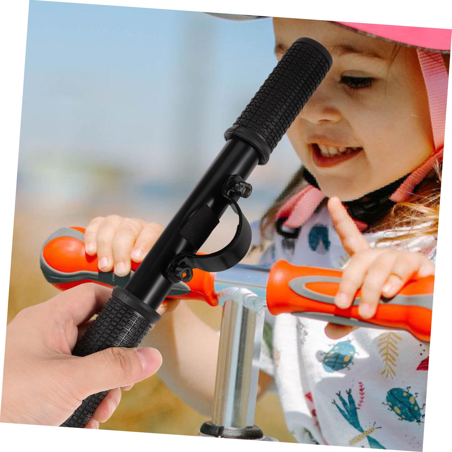 Mipcase 5 Pièces Poignée de sécurité Enfant réglable pour Trottinette électrique Poignée de sécurité réglable Barre de Remplacement Scooter poignées trotinette Electrique Acier Inoxydable